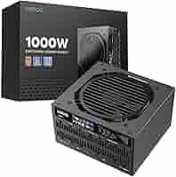 VETROO 1000W ATX3.0 電源ユニット Vetroo 1000W Power Supply ATX 3.1, Dual PCIe 5.1, 80 Plus
